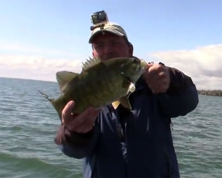 Smallmouth Caught on Blade Bait