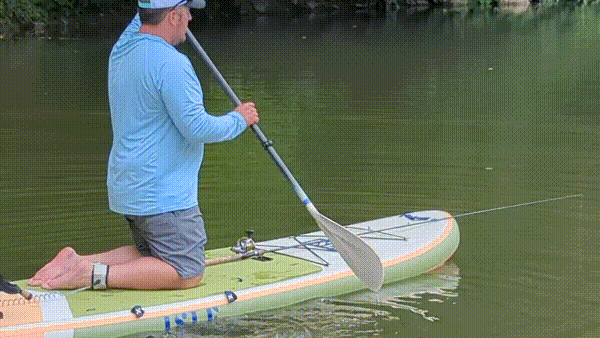 ISLE Sportsman Paddle Board Rowing